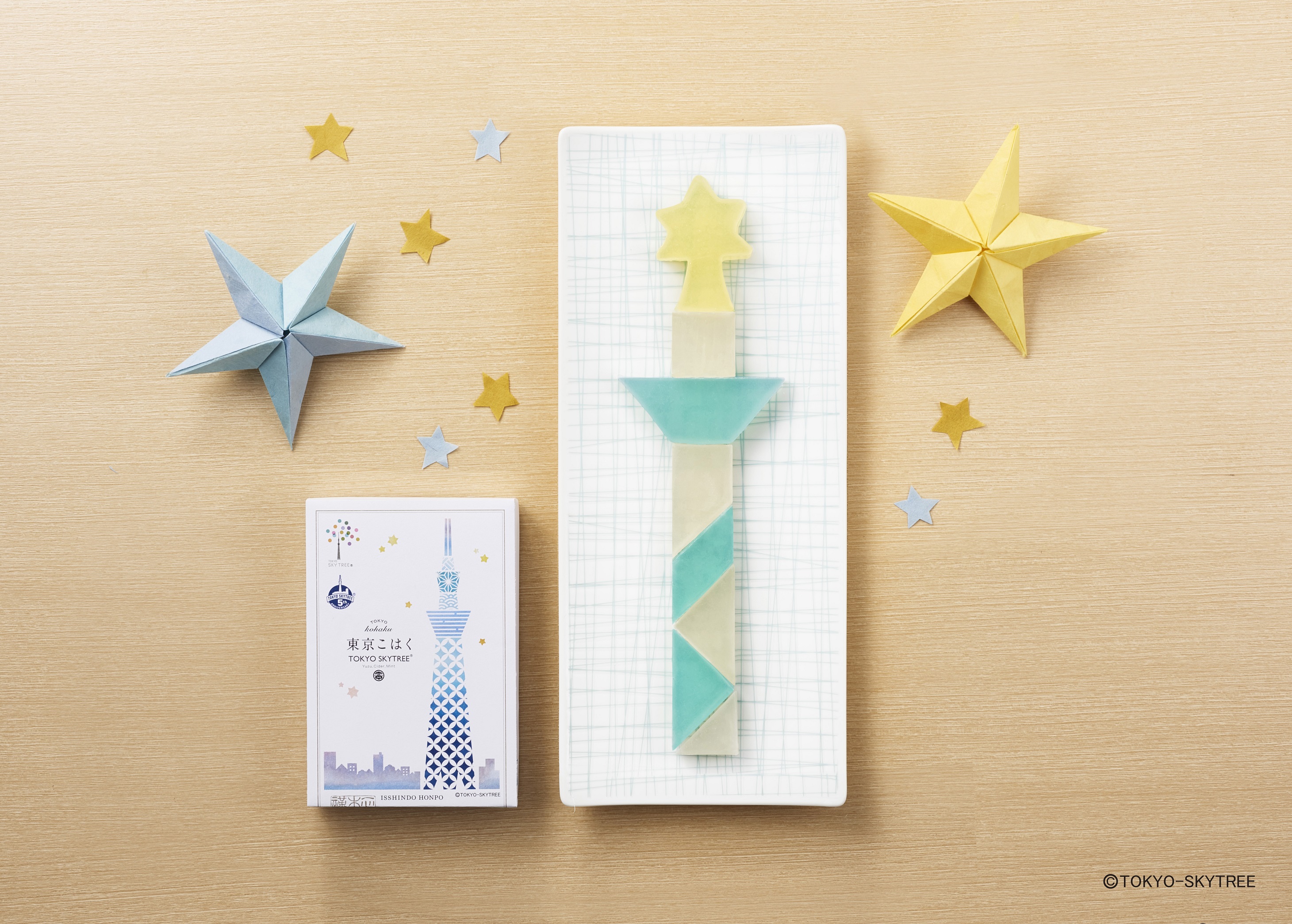 東京土産にぴったり。和菓子『東京こはく』から東京スカイツリーとの 