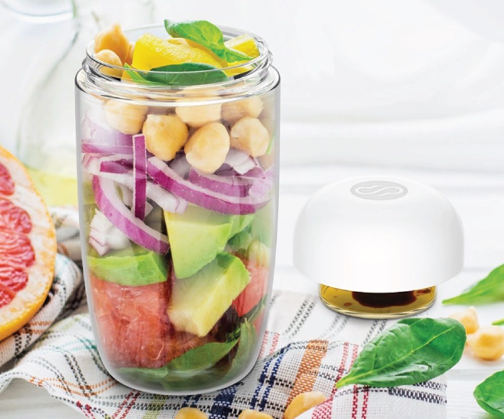 毎日のランチが楽しくなる 新発想のおしゃれなサラダシェイカーに注目 Sheage シェアージュ