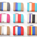 ストライプで表現される豊かな色彩。使うほどに愛着がわ...