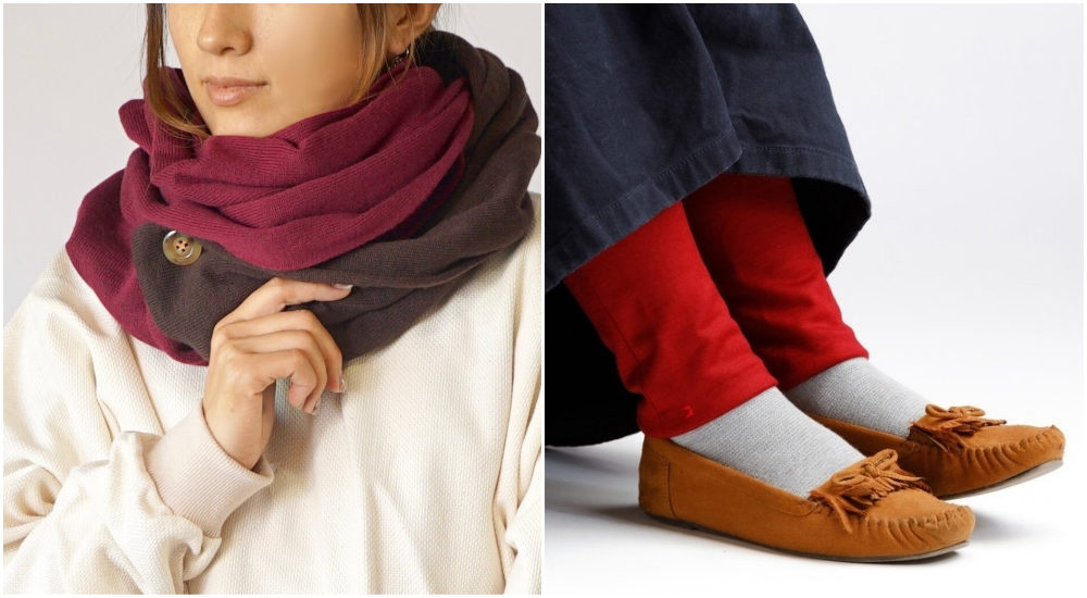 冷え対策に効果的 首 肩 お腹 足もとを優しく包むこだわりの温感グッズ特集 Sheage シェアージュ