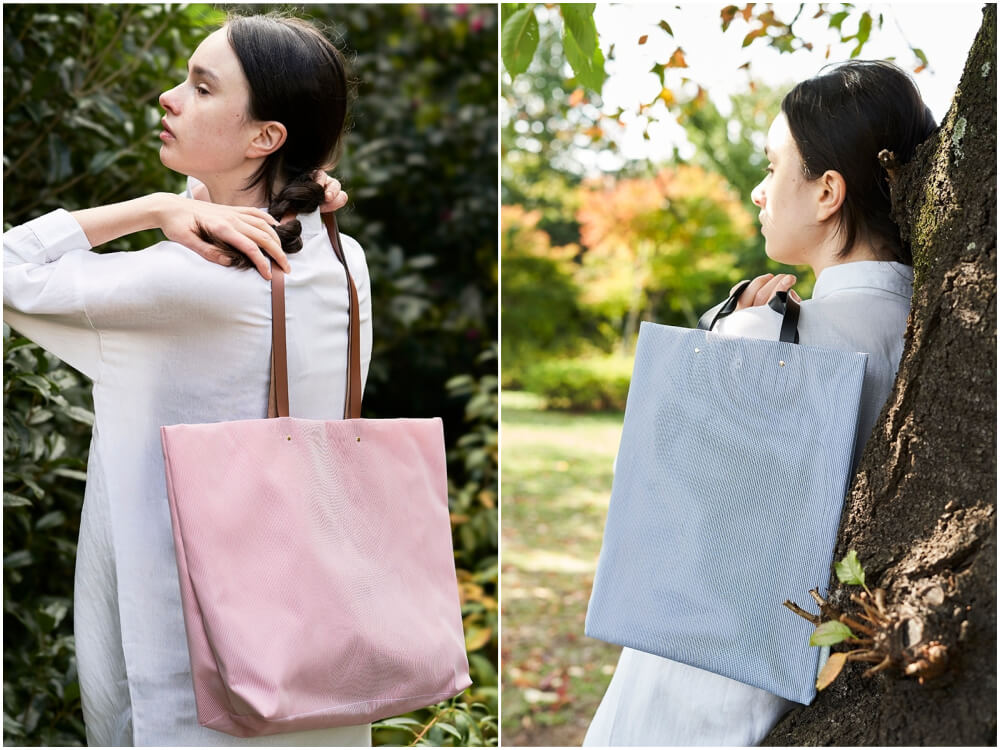 メッシュクロスが軽やか。春に持ちたい「ALLTE CLOTH」のトートバッグ