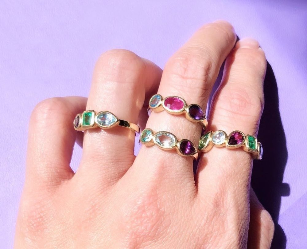 デッドストックの宝石をアップサイクル。新たな魅力を指に纏う「HiMARI