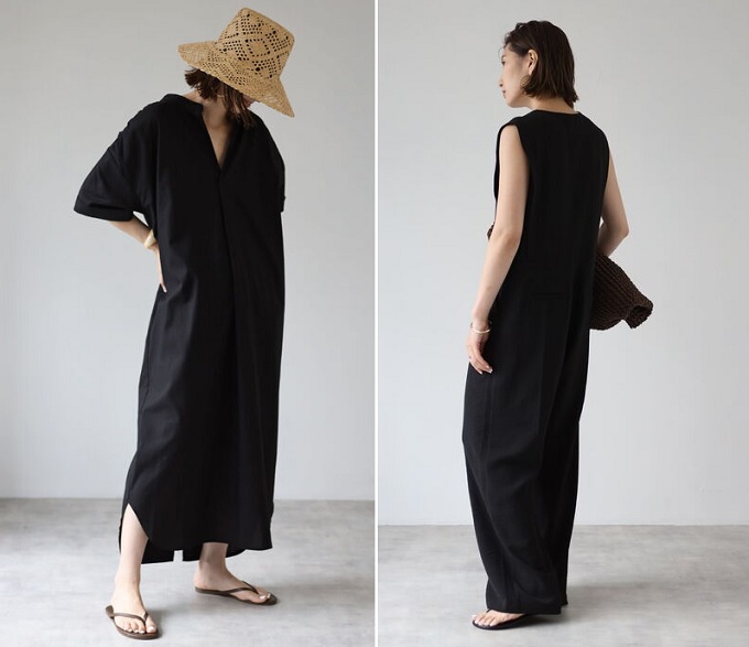 夏でも黒は鉄板。「BONJOUR SAGAN」のアイテムでつくる大人の
