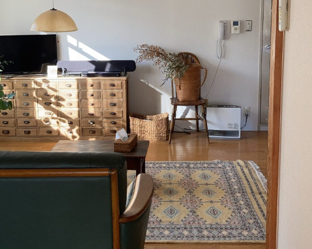 古いものを大切に。築年数の経った部屋を「ヴィンテージ風」に生かす