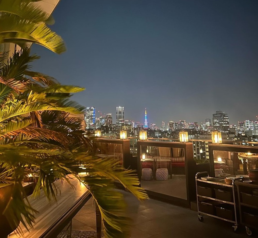 都心の絶景を望めるテラス席も人気。代官山「Hacienda del cielo」で