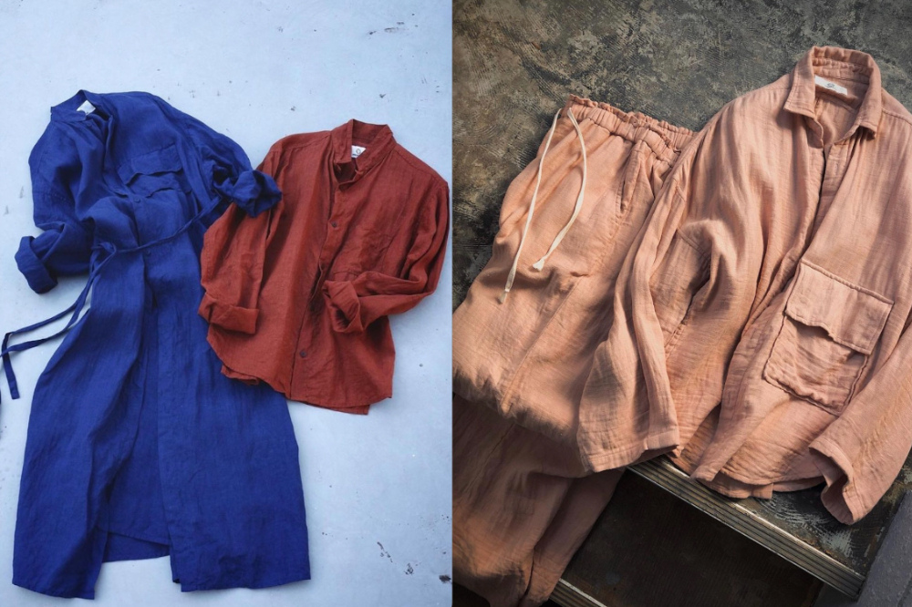 きちんと感のある日常着。1点ずつ手作業で仕立てる 「NIGELLA」の