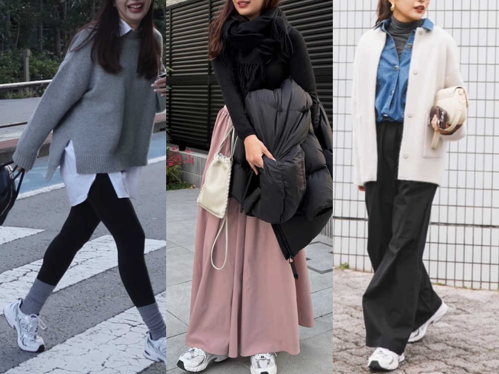 きれいな色で季節をつなぐ。寒くても取り入れられる春待ちコーデの