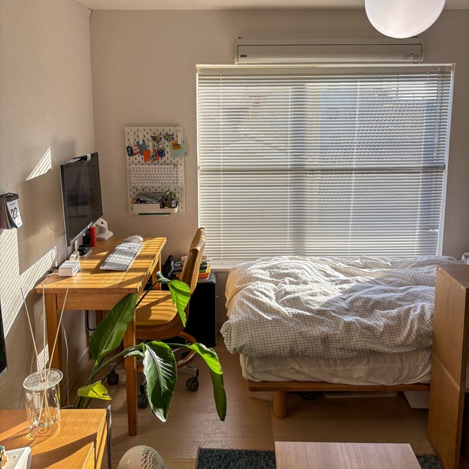 コンパクトな部屋も、くつろげるナチュラルインテリアに。【6畳〜8畳1K】広く使うレイアウト実例集