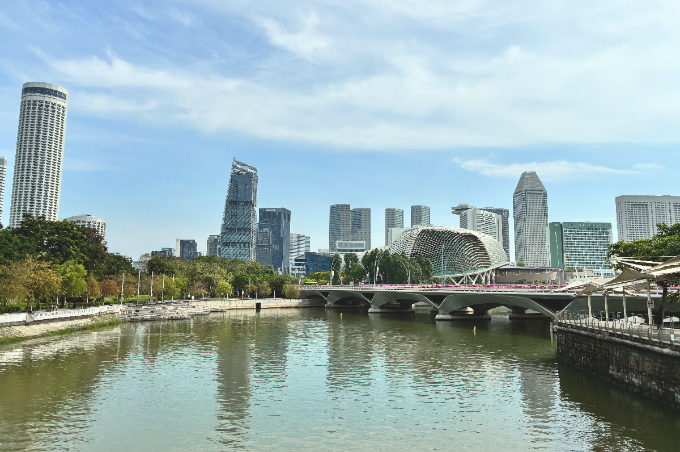 未来都市シンガポールで、自然に還るような時間を