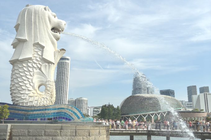 未来都市シンガポールで、自然に還るような時間を