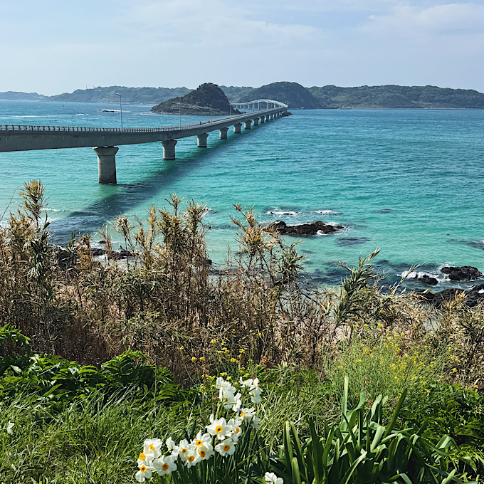 エメラルドブルーの絶景に癒される。人気の山口県「角島大橋」「別府弁天池」を巡るおすすめモデルコース