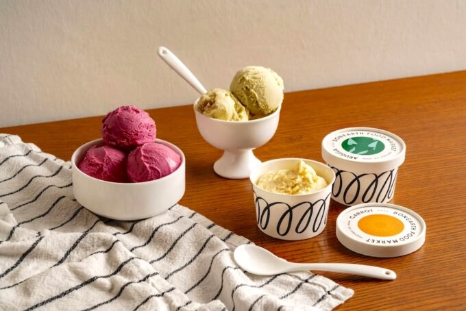 捨てられるはずの器が、夏のご褒美に。「BONEARTH FOOD MARKET」が届けるサステナブルな野菜アイス